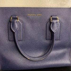 Michael Kors Womans Blue Purse